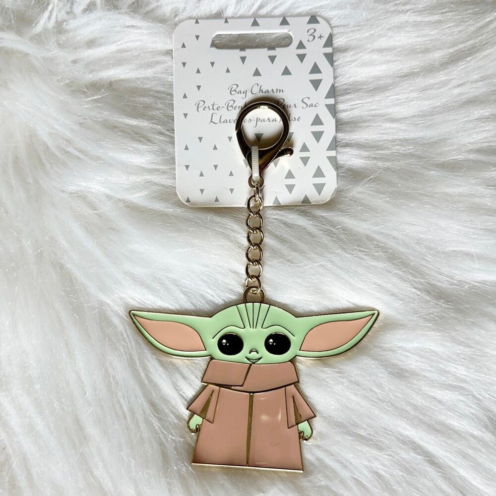 The Child Baby Yoda Flair Bag Charm / Chain Star Wars The Mandalorian NWT Disney - Picture 2 of 3